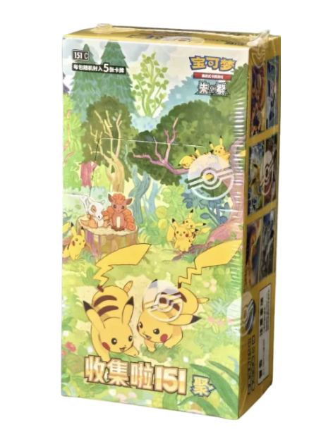 Pokemon 151 Booster Box Slim (Chinese) Gather