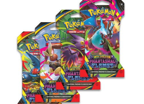Pokemon Phantasmal Flames Sleeved Booster Pack - Sealed