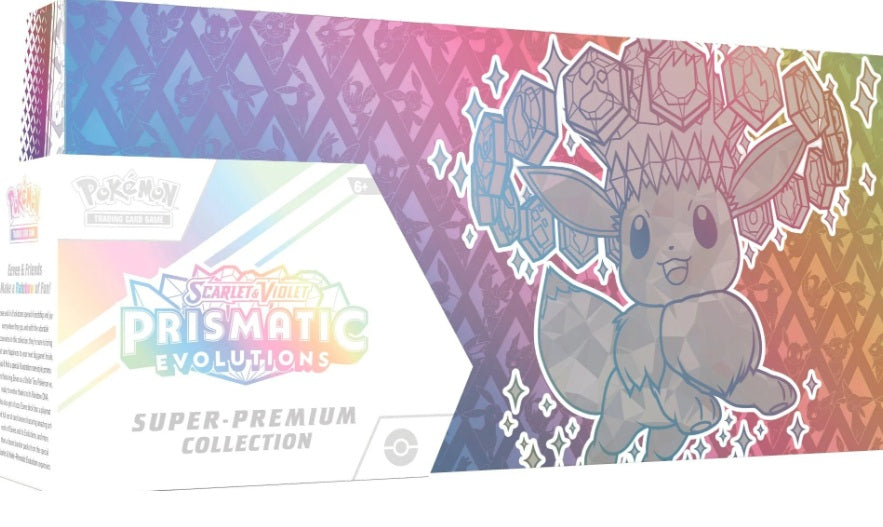 ***LIMIT OF 1 PER HOUSEHOLD*** Pokemon Prismatic Evolutions Super Premium Collection - Sealed