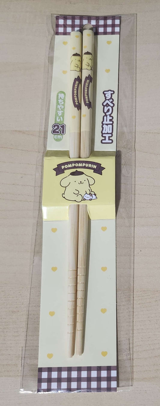 Chopstick Set Sanrio - Pom Pom Purin