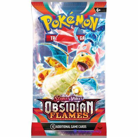 Pokemon Obsidian Flames Booster Pack (Live-Break/Opened on Twitch)