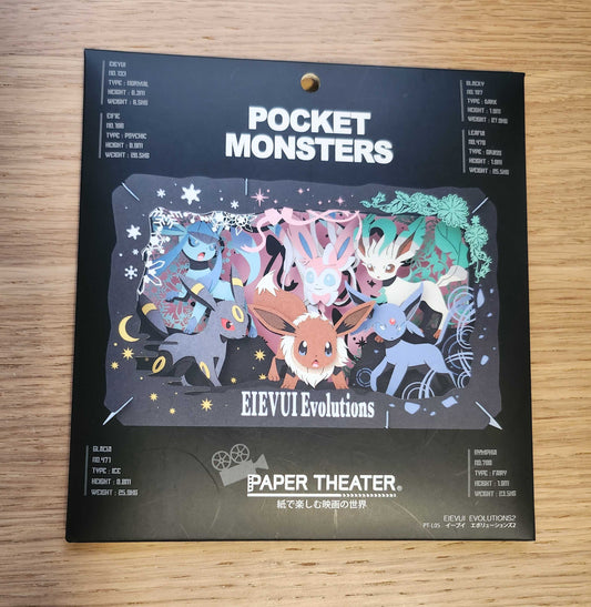 Pokemon Paper Theater - Eeveelutions