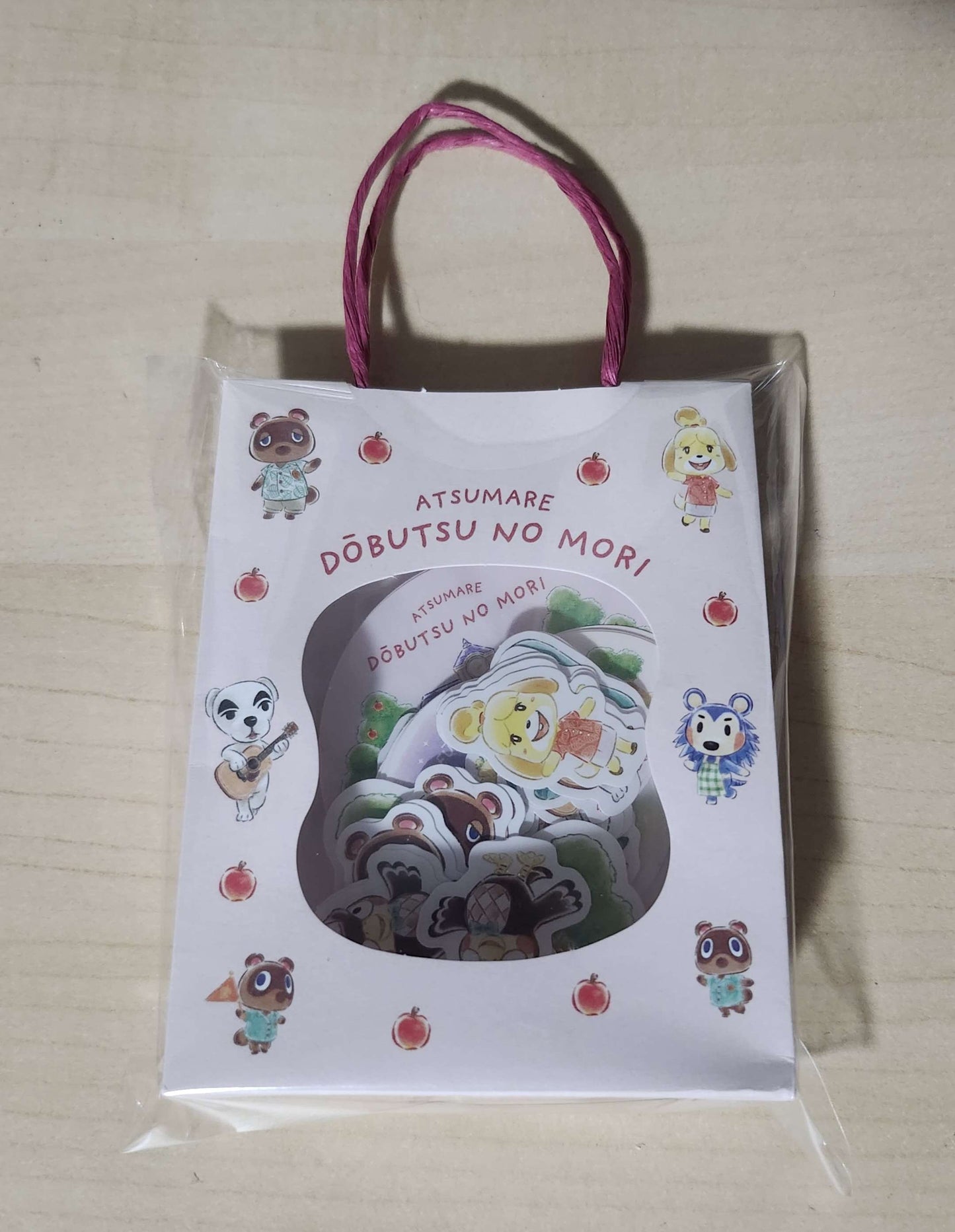 Animal Crossing Sticker Bag