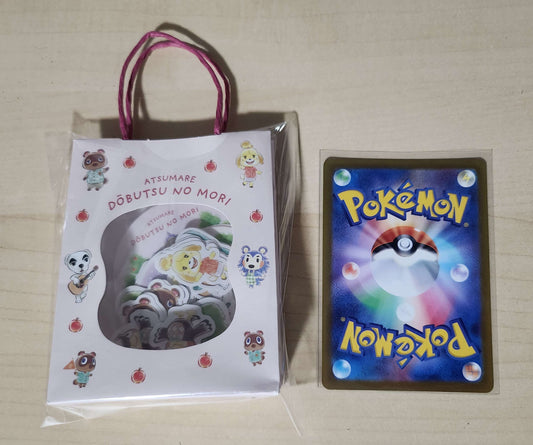 Animal Crossing Sticker Bag