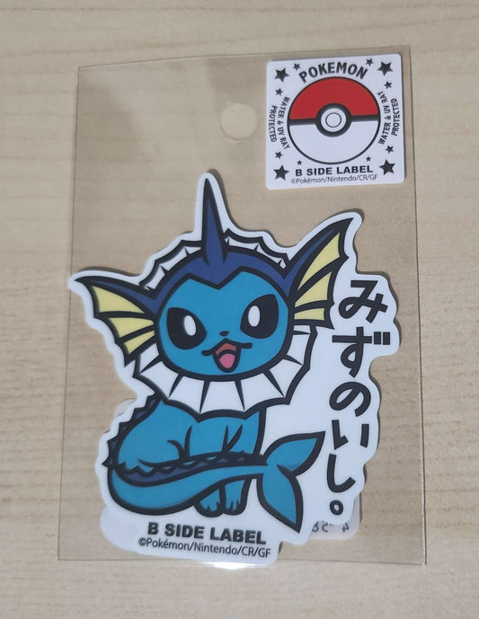 B-Side Label Pokemon Sticker - Vaporeon