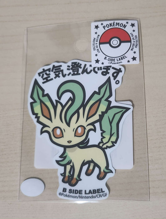 B-Side Label Pokemon Sticker - Leafeon