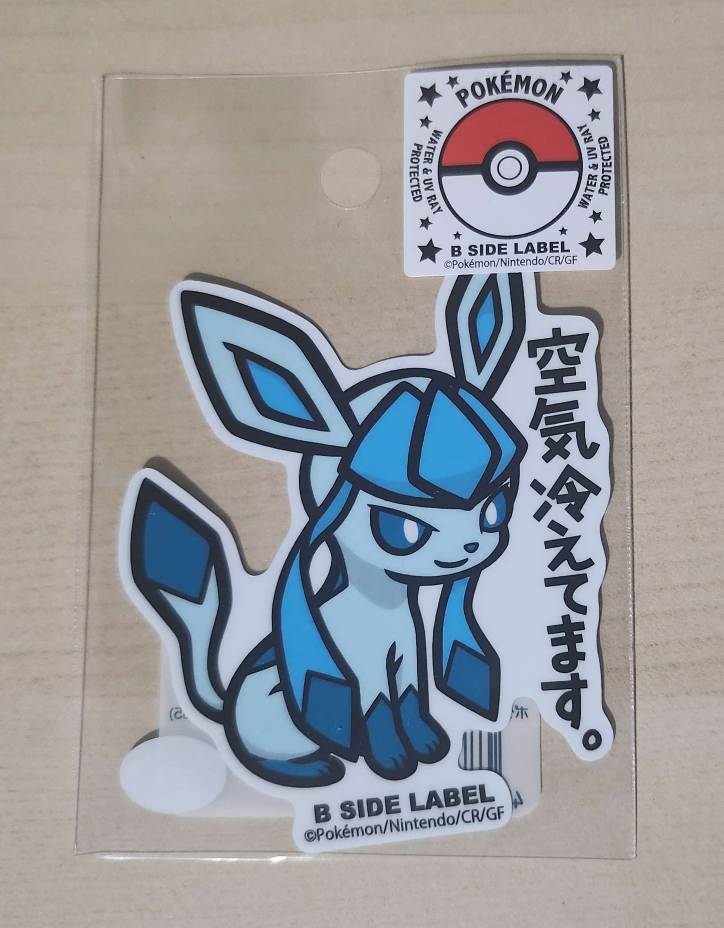 B-Side Label Pokemon Sticker - Glaceon