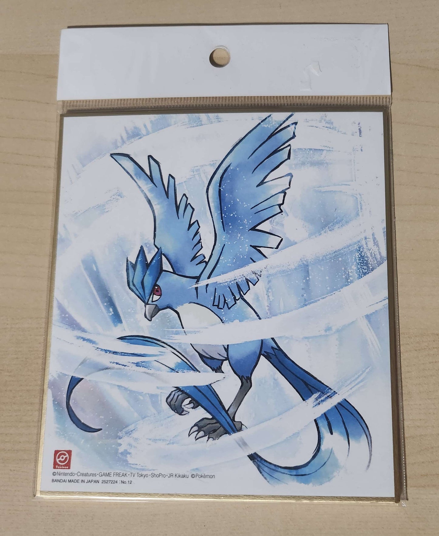 Pokemon Shikishi Gold Board - Articuno