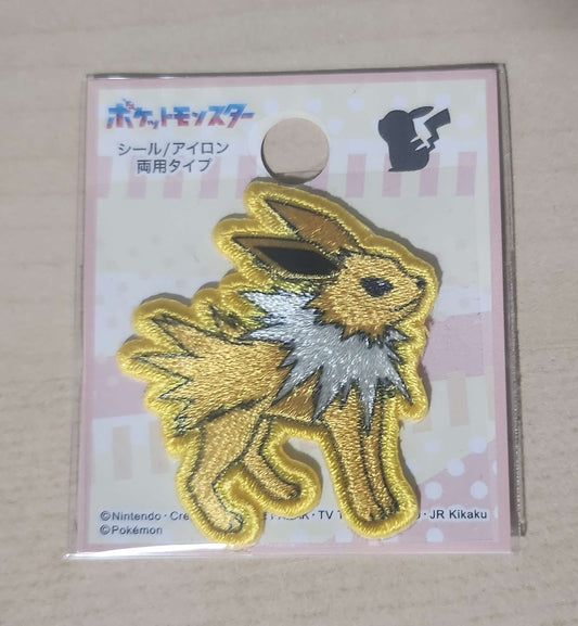 Pokemon Center Iron/Sew-on Patch - Jolteon