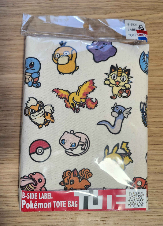 Pokemon B-Side Label Tote Bag (Other Design)