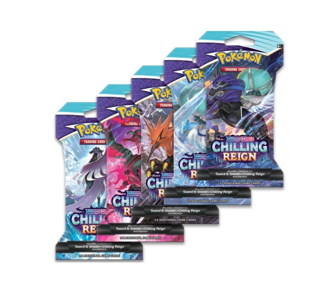 Pokemon Chilling Reign Sleeved Booster Pack (Sealed)