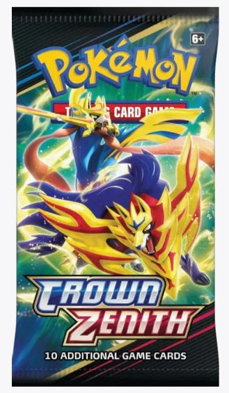 Pokemon Crown Zenith Booster Pack (Live-Break/Opened on Twitch Stream)