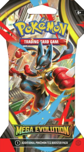 Pokemon Mega Evolution Sleeved Booster Pack - Sealed