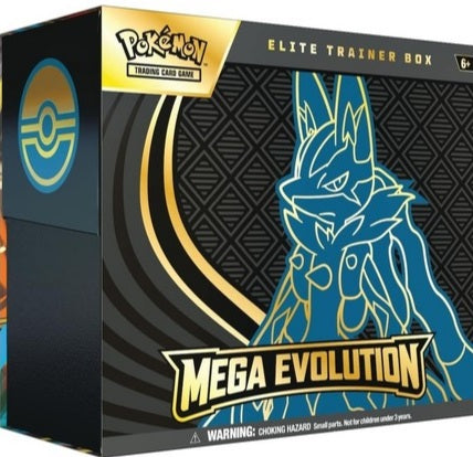 Pokemon *Limit 1 per household* Mega Evolution Lucario Elite Trainer Box - Sealed