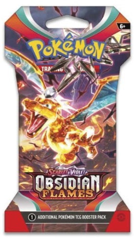 Pokemon Obsidian Flames Sleeved Booster Pack (Sealed)