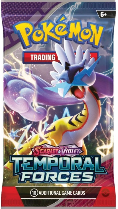 Pokemon Temporal Forces Booster Pack (Live-Break/Opened on Twitch)