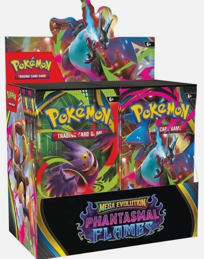 Limit 4 *PRE-ORDER* Pokemon Phantasmal Flames Booster Box - Sealed