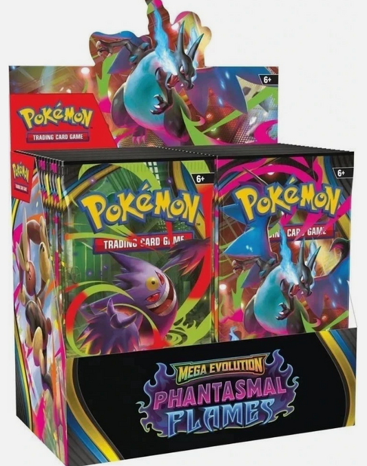 Limit 4 *PRE-ORDER* Pokemon Phantasmal Flames Booster Box - Sealed