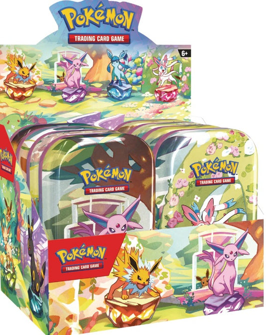 Pokemon Prismatic Evolutions Mini-Tins Sealed Display (Sealed)