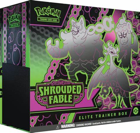 Shrouded Fable Elite Trainer Box - Opened on Stream Twitch.tv/hanatcg