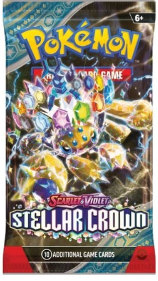 Pokemon Stellar Crown Booster Pack (Live-Break/Open on Twitch)