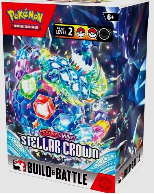 Pokemon Stellar Crown Build & Battle Kit (Sealed)