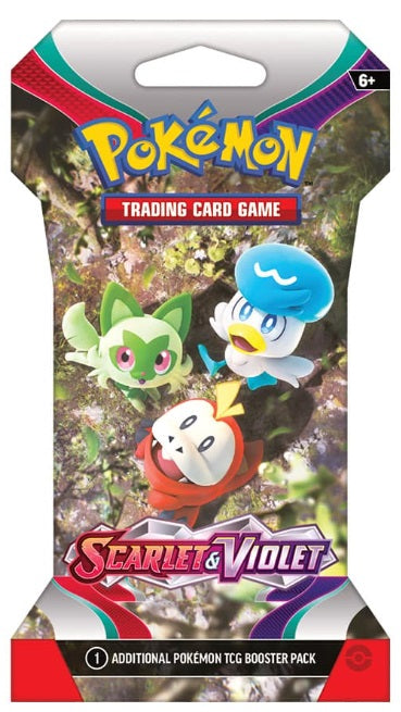 Pokemon Scarlet Violet Base Set Sleeved Booster Pack (Sealed)