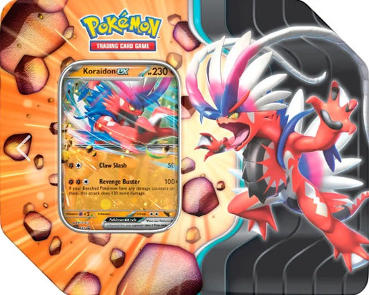 Pokemon Slashing Legends Tin Koraidon - Sealed