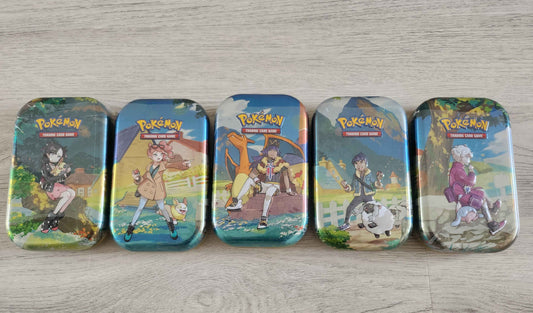 Pokemon Crown Zenith Set of 5 Tins