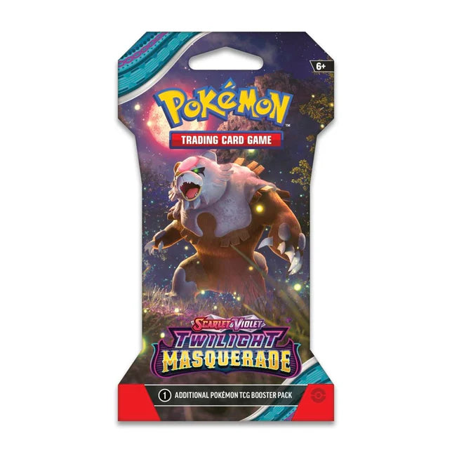 Pokemon Twilight Masquerade Sleeved Booster Pack (Live-Break/Open on Twitch)